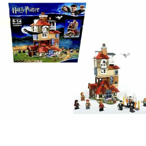 لگو هری پاتر حمله به بارو 1047 قطعه Magic Castle Attack on the Burrow Weasley House-اسباب بازی